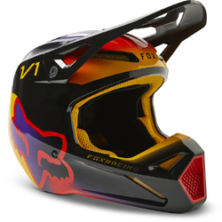 Fox V1 Toxsyk Helmet DOT/ECE - Black