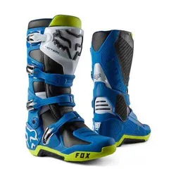 Fox Motion Boot - Blue/Yellow - Size 10 (HOT BUY)
