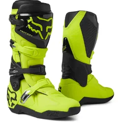 Fox Motion Boot - Fluro Yellow - Size 10 (HOT BUY)