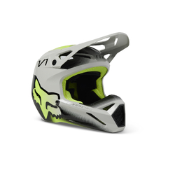 Fox V1 Toxsyk Helmet DOT/ECE Youth - Steel/Grey