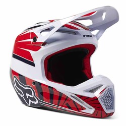 Fox V1 Goat DOT/ECE Youth - Red