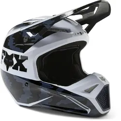 Fox V1 Nuklr Helmet DOT/ECE Youth - Black