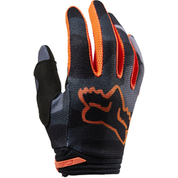 Fox 180 Bnkr Glove Youth - Grey/Camo