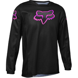 Fox Jersey Youth - Black/Pink