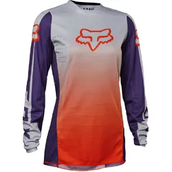 Fox 180 Leed Jersey Womens - Fluro Orange
