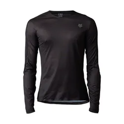 Fox Flexair Ascent Long Sleeve Jersey - Black