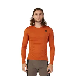 Fox Flexair Ascent Long Sleeve Jersey - Blue/Orange - Medium (HOT BUY)