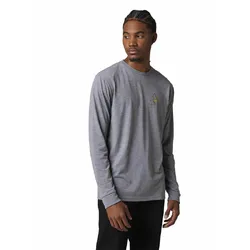 Fox Finisher Long Sleeve Tech Tee - Grey