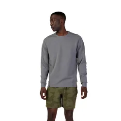 Fox Rise Crew Fleece - Pewter