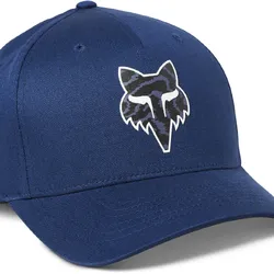 Fox Nuklr Flexfit Mx - Deep Cobalt - S-M