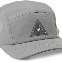 Fox Finisher 5 Panel Hat/Cap - Grey - OS