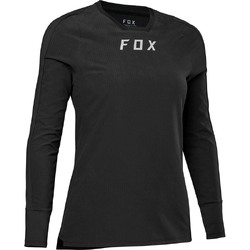 Fox Defend Thermal Jersey Womens - Black - Small (HOT BUY)