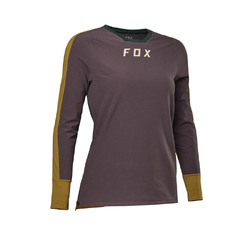 Fox Defend Thermal Jersey Womens - Root Beer - Small (HOT BUY)