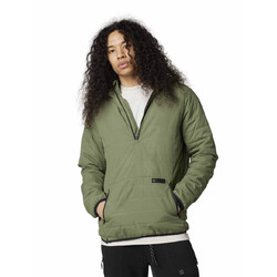 Fox Howell Hooded Puffy Anorak - Army green