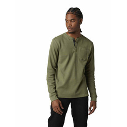 Fox Grunt Work Thermal Henley Long Sleeve T - Army green - L