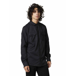 Fox Assembly Line Flannel - Black
