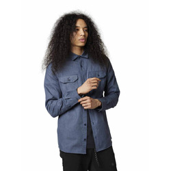 Fox Assembly Line Flannel - Navy