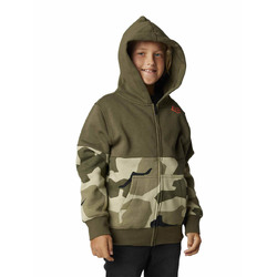 Fox Lindon Zip Fleece Youth - Army Camo
