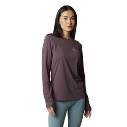 Fox Finisher Long Sleeve Tech Tee Womens - Purple