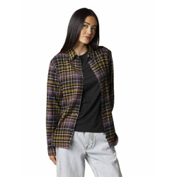 Foxlover Stretch Flannel Womens - Purple