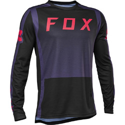 Fox Defend Long Sleeve Jersey Race Capsule - Sangria