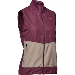 Fox Ranger Wind Vest Womens - Maroon - Small (HOT BUY)