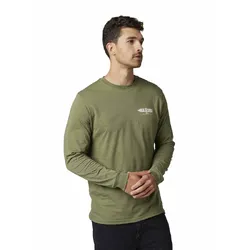 Fox Net New Long Sleeve Premium Tee - Army green