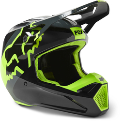 Fox V1 Xpozr Helmet DOT/ECE Youth - Black/Grey