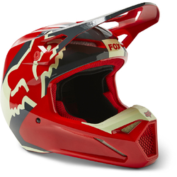 Fox V1 Xpozr Helmet DOT/ECE - Fluro Red