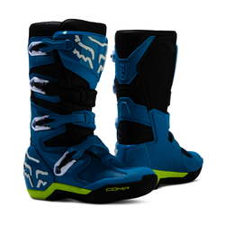Fox Comp Boot Youth - Blue/Yellow