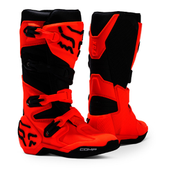 Fox Comp Boot Youth - Fluro Orange