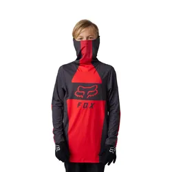 Fox Ranger Drive Jersey Krux Youth - Fluro Red