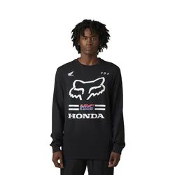Fox X Honda Long Sleeve T-Shirt - Black
