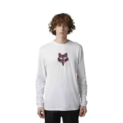 Fox Ryver Long Sleeve Prem T-Shirt - White