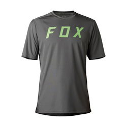 Fox Ranger Short Sleeve Jersey Moth Race - Pewter - Medium (HOT BUY)