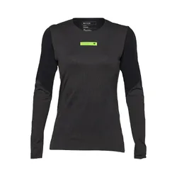 Fox Rawtec Long Sleeve Jersey Womens - Black
