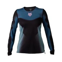 Fox Flexair Long Sleeve Jersey TS57 Womens - Black