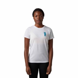 Fox Barbed Wire Short Sleeve Tee Womens - White