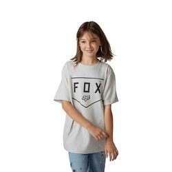 Fox Shield Short Sleeve Tee Youth - Grey