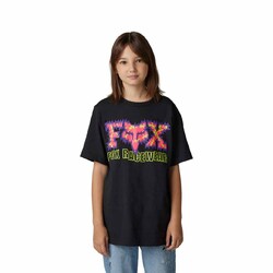 Fox Barbed Wire Short Sleeve Tee Youth - Black