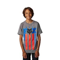Fox Unity SEE Tee Youth - Heather Graphite - XL