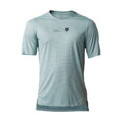 Fox Flexair Pro Short Sleeve Jersey - Gunmetal - Medium (HOT BUY)