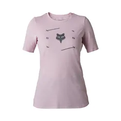 Fox Ranger DR Short Sleeve Jersey Veni Womens - Blush