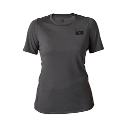 Fox Ranger Dr Short Sleeve Jersey Fract Womens - Pewter - Small (HOT BUY)