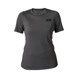 Fox Ranger Dr Short Sleeve Jersey Fract Womens - Pewter - Small (HOT BUY)