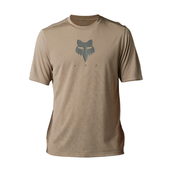 Fox Ranger Tru Dri Short Sleeve Jersey - Mocha - Medium (HOT BUY)