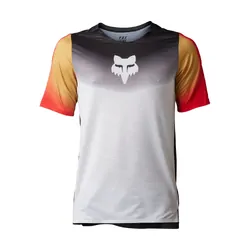 Fox Flexair Short Sleeve Jersey Novah - Black/White (HOT BUY)