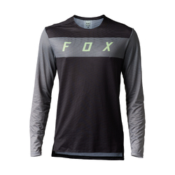 Fox Flexair Long Sleeve Jersey Arcadia - Black