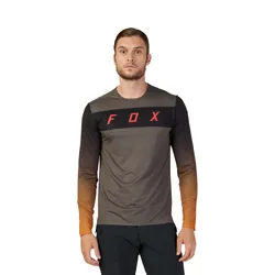 Fox Flexair Long Sleeve Jersey Arcadia - Dirt