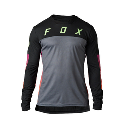 Fox Defend Long Sleeve Jersey Cekt - Black - Medium (HOT BUY)